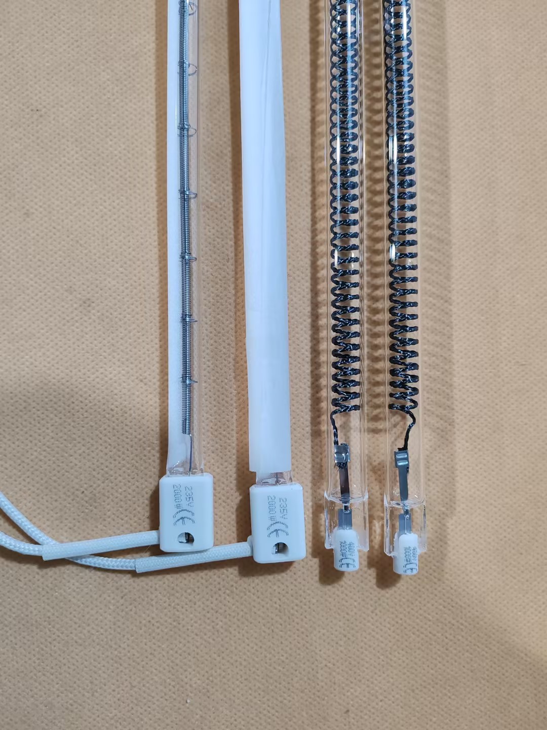 OEM printing infrared heat lamp quartz halogen heat lamp ir lamp 635mm 1500w