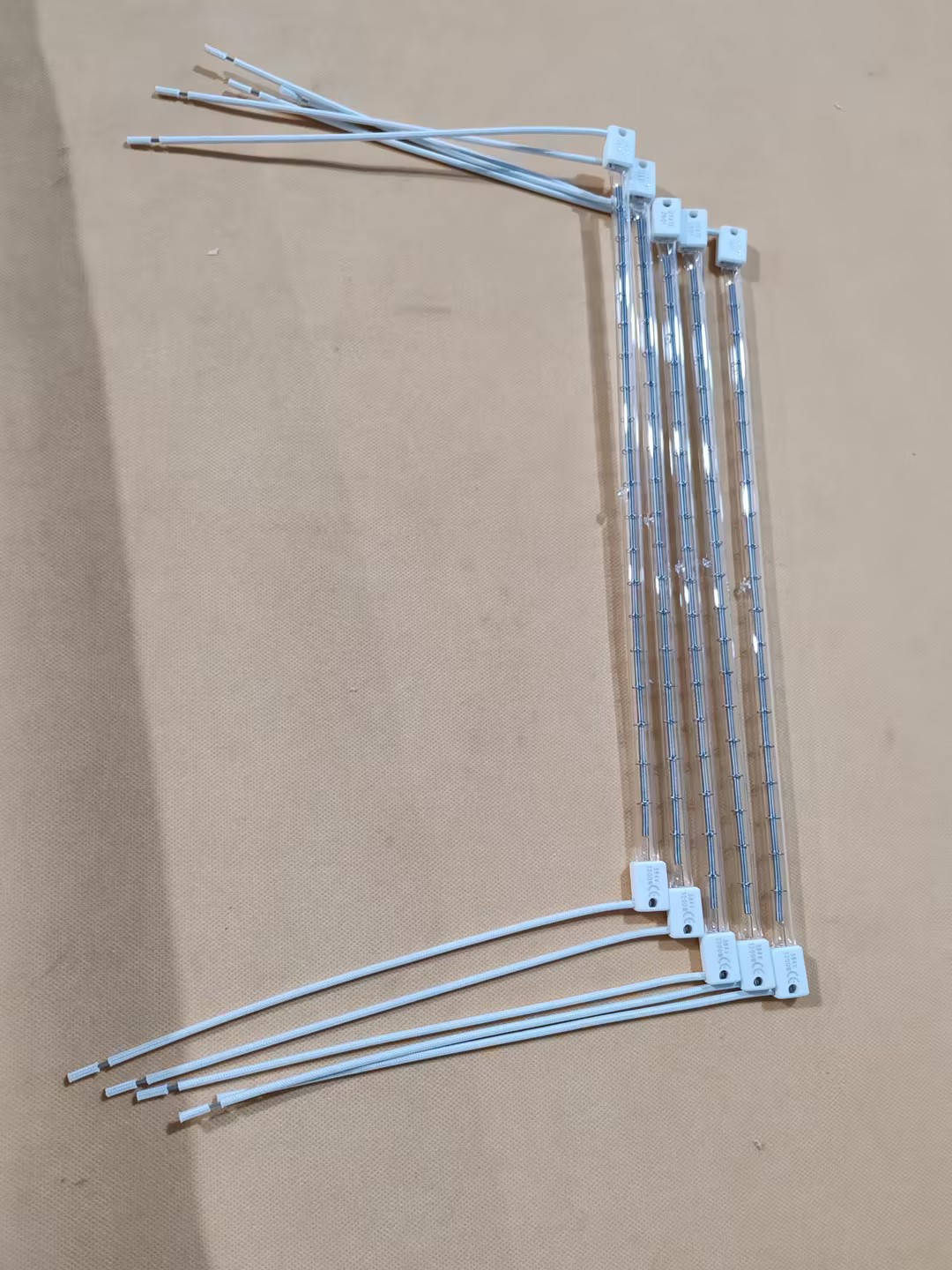 infrared halogen heating element